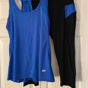 Marika top and cropped leggings set